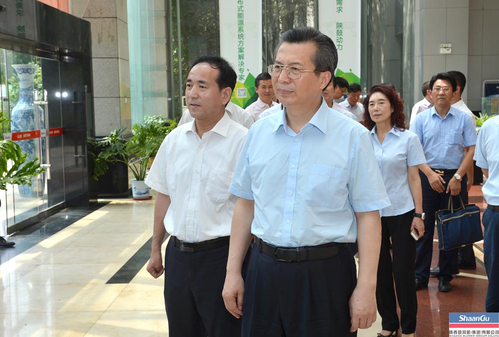 陕西省委常委、西安市委书记王永康来征途国际调研